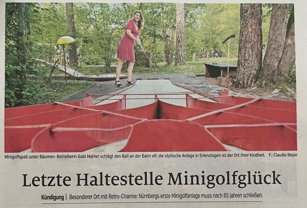 Letzte Haltestelle Minigolf
